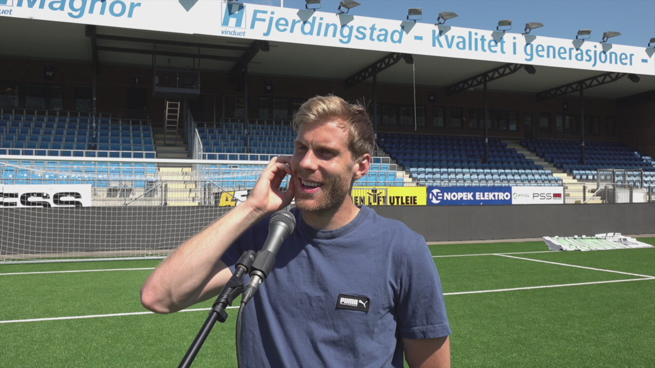 Niklas foran Odd-kampen